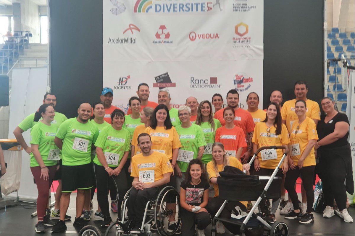 ID Logistics employees in the race for diversity.